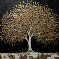 Wandbild 50 x 50 cm en Tree II<EUROART Discount