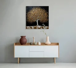 Wandbild 50 x 50 cm en Tree II<EUROART Discount