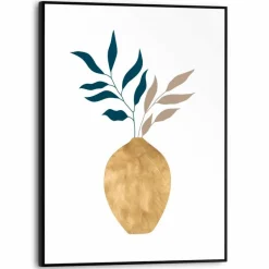 Bilder Mit Rahmen|Reinders Wandbild 30 x 40 cm en Vase Gold