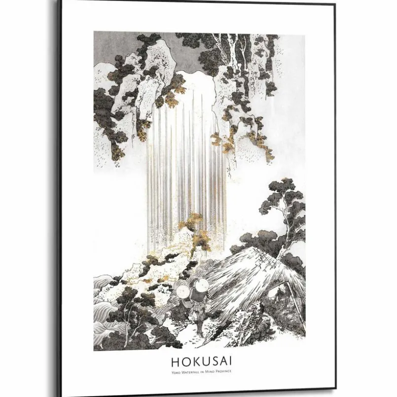 Wandbild 50 x 70 cm Hokusai Art<Reinders Discount