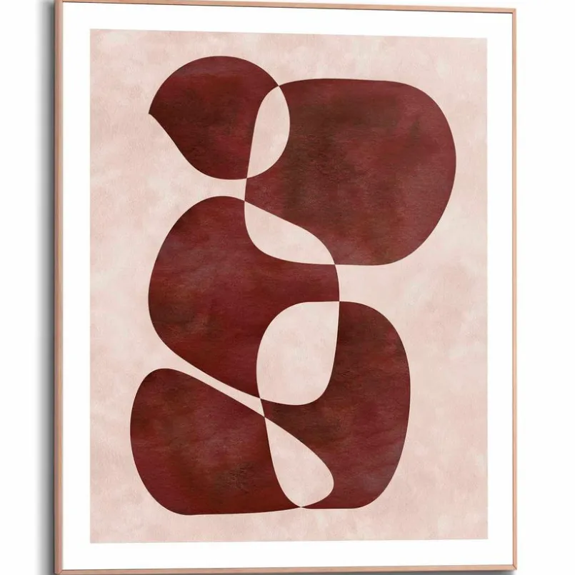 Reinders Bilder Mit Rahmen-Wandbild 40 x 50 cm Imagination Earth Rosa