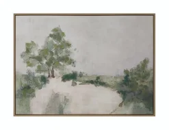 Bilder Mit Rahmen| Wandbild 52,1 x 72,1 cm Landschaft Grün