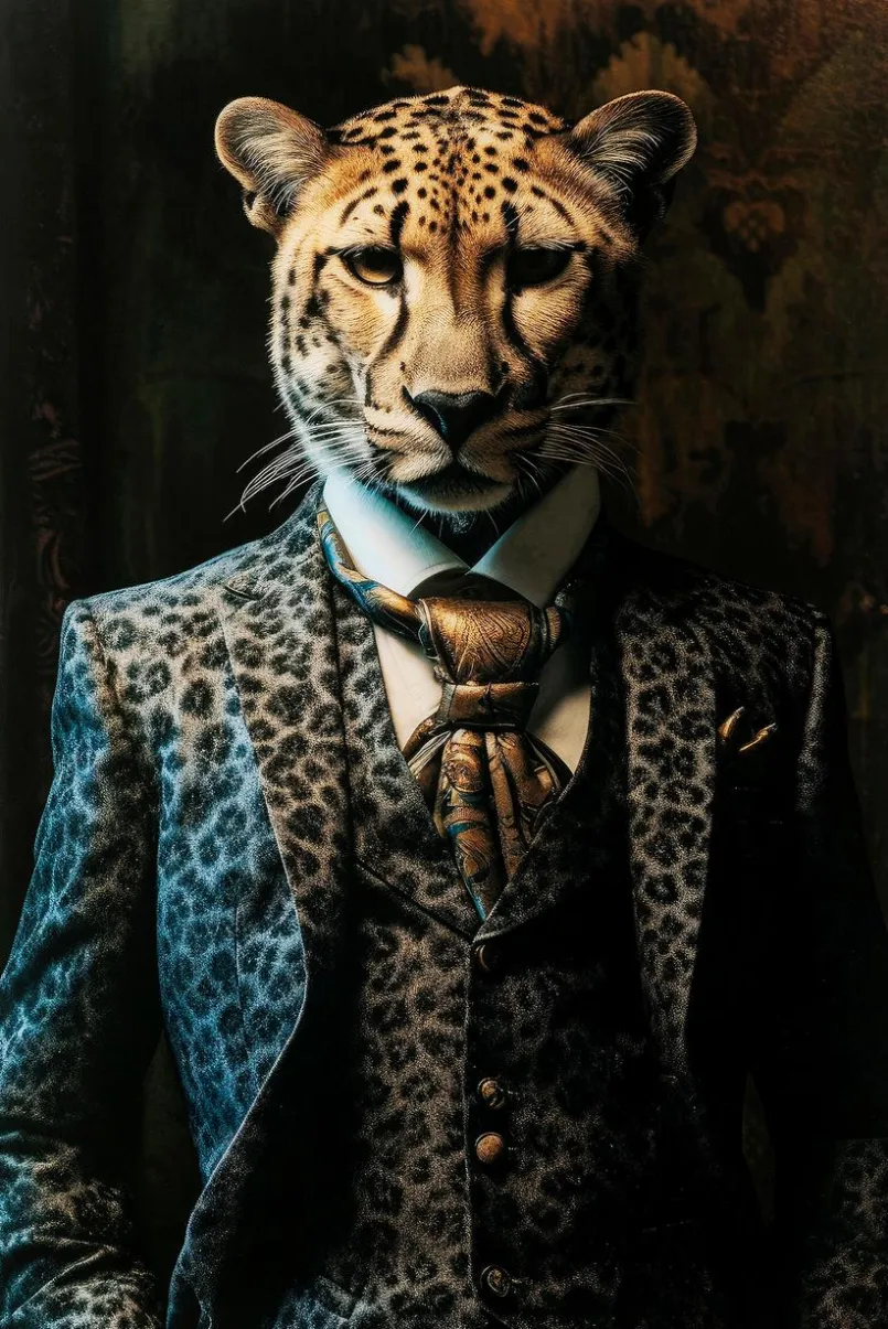 Wandbild 100 x 150 cm Mister Leo 56271<KARE DESIGN Online