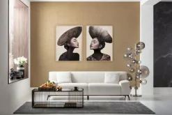 Wandbild 90 x 120 cm Muse Aesthitic left 57682<KARE DESIGN