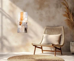 Bilder Ohne Rahmen|EUROART Wandbild 20 x 40 cm Natural Harmony X Beige