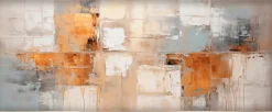 Bilder Mit Rahmen|EUROART Wandbild 50 x 120 cm Natural Harmony III Grau