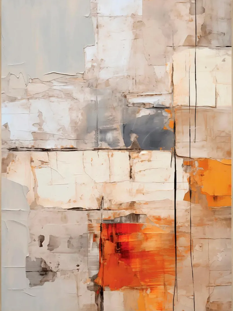 Bilder Mit Rahmen|EUROART Wandbild 60 x 80 cm Natural Harmony V Rot