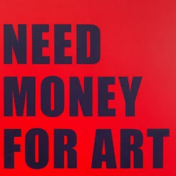 Bilder Mit Rahmen|Bilder Nach Themen|KARE DESIGN Wandbild 83 x 84 cm Need Money 56789 Rot