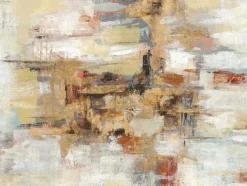 Bilder Ohne Rahmen|EUROART Wandbild 60 x 80 cm Old Bridge Reminiscence I Orange
