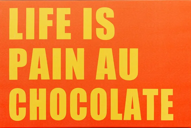 Bilder Mit Rahmen|Bilder Nach Themen|KARE DESIGN Wandbild 60 x 40 cm Pain Au Chocolate 56788 Orange