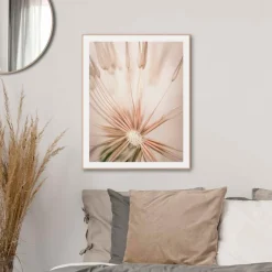 Bilder Mit Rahmen|Bilder Nach Themen|Reinders Wandbild 40 x 50 cm Pusteblume Beige
