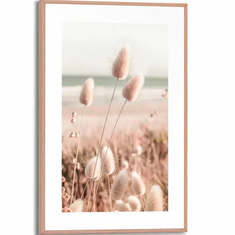 Bilder Mit Rahmen|Reinders Wandbild 20 x 30 cm Romantic Grasses Beige