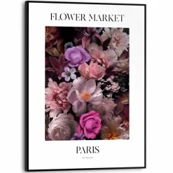 Bilder Mit Rahmen|Reinders Wandbild 30 x 40 cm Rose Garden Bunt