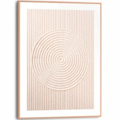 Wandbild 30 x 40 cm Sandy Circles<Reinders Outlet