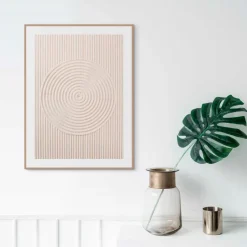 Wandbild 30 x 40 cm Sandy Circles<Reinders Outlet