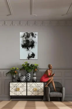Wandbild 100 x 150 cm Smokey Hai 53816<KARE DESIGN Best
