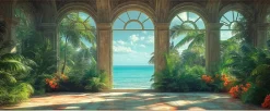 Wandbild 50 x 120 cm Spectacular View II<EUROART Outlet