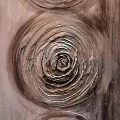 Bilder Ohne Rahmen-Wandbild 100 x 50 cm Spirale Schwarz