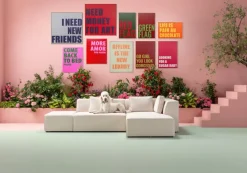 KARE DESIGN Bilder Mit Rahmen|Bilder Nach Themen-Wandbild 50 x 70 cm Sugar Baby 56787 Rot