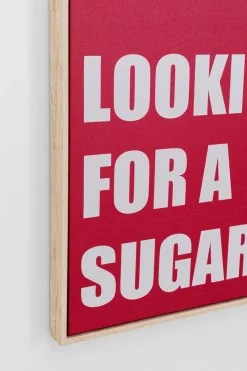 KARE DESIGN Bilder Mit Rahmen|Bilder Nach Themen-Wandbild 50 x 70 cm Sugar Baby 56787 Rot