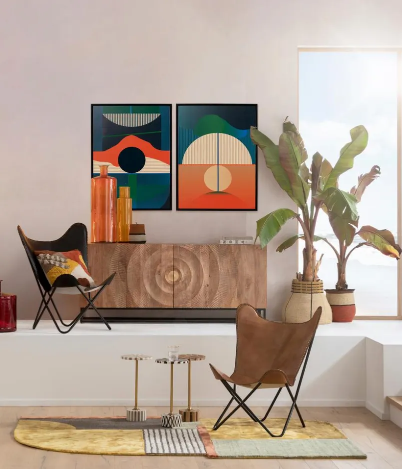 Wandbild 75 x 100 cm Sunrise 55426<KARE DESIGN Hot