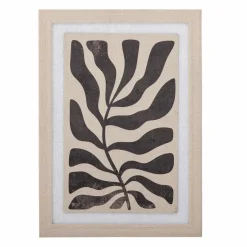 DAHEIM Bilder Mit Rahmen-Wandbild 50 x 70 cm Tiller Braun