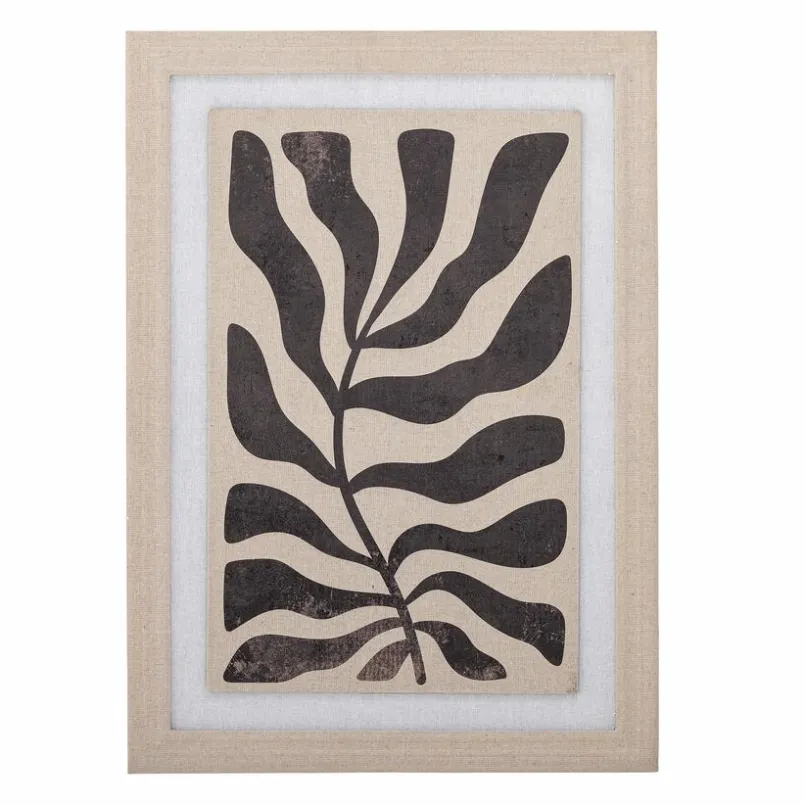 DAHEIM Bilder Mit Rahmen-Wandbild 50 x 70 cm Tiller Braun