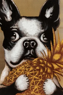 Wandbild 80 x 80 cm Touched Dog<KARE DESIGN Sale