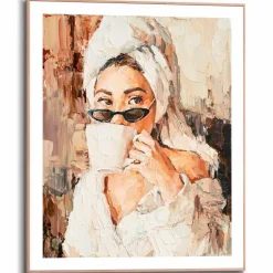 Wandbild 40 x 50 cm Waking Up<Reinders Online