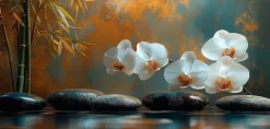 Wandbild 55 x 115 cm Warm Zen IX<EUROART Clearance
