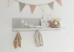 BEGABINO Babyzimmer Schränke & Regale|Babyzimmer Schränke & Regale-Wandboard Fien Ashgrey