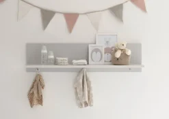 BEGABINO Babyzimmer Schränke & Regale|Babyzimmer Schränke & Regale-Wandboard Fien Ashgrey