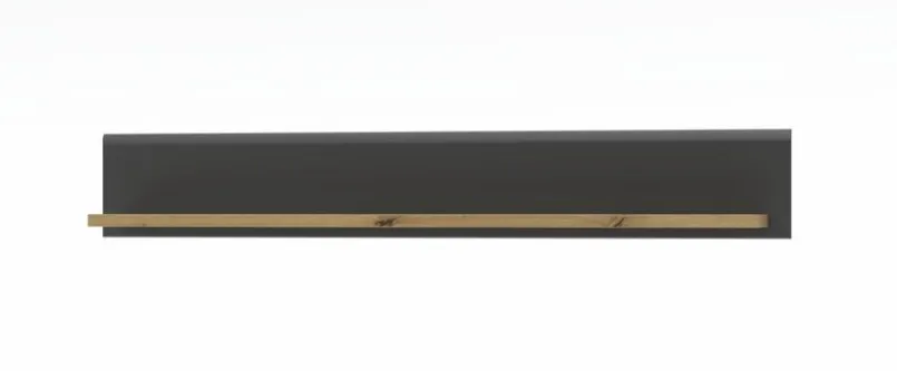 Wohnconcept Wohnwände & Tv-Lowboards-Wandboard Paola Graphit