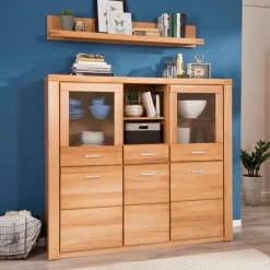 Elfo Regale|Regale-Wandboard Tabea Kernbuche