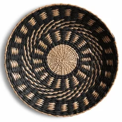 Hängende Deko| Wanddeko Ø 40 cm Schwarz