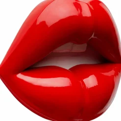 KARE DESIGN Wandobjekte-Wanddeko Lips 56647 Rot