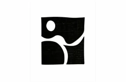 Bilder Ohne Rahmen|DAHEIM Wanddeko Simple Black Schwarz