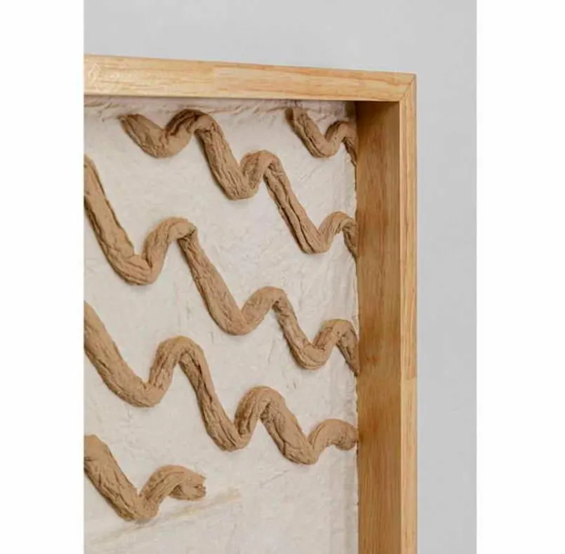 KARE DESIGN Wandobjekte-Wanddeko Waves Beige