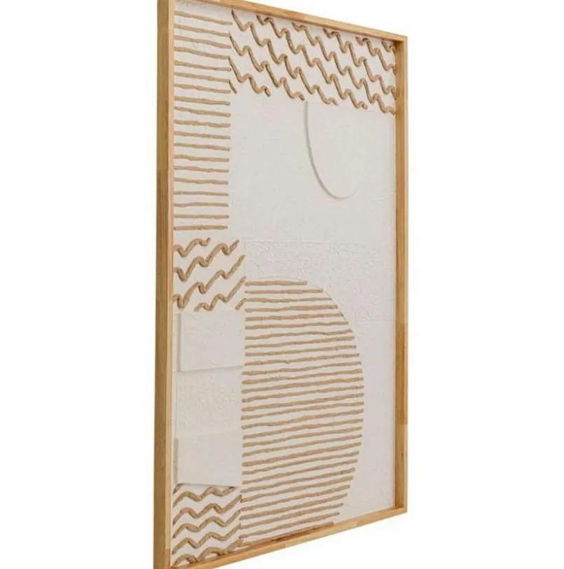 KARE DESIGN Wandobjekte-Wanddeko Waves Beige
