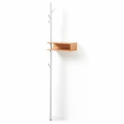 Garderobenständer & -Haken|Kave Home Wandgarderobe Benny Weiß