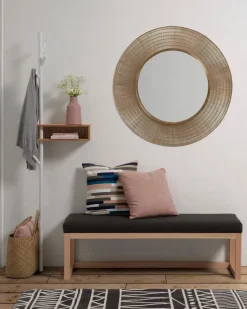 Garderobenständer & -Haken|Kave Home Wandgarderobe Benny Weiß