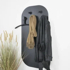 Spinder Design Garderobenständer & -Haken-Wandgarderobe Espen Schwarz