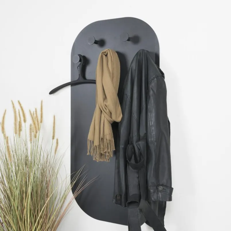 Spinder Design Garderobenständer & -Haken-Wandgarderobe Espen Schwarz