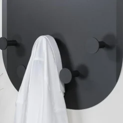 Spinder Design Garderobenständer & -Haken-Wandgarderobe Espen Schwarz