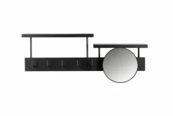 Zuiver Garderobenständer & -Haken-Wandgarderobe Joben Schwarz