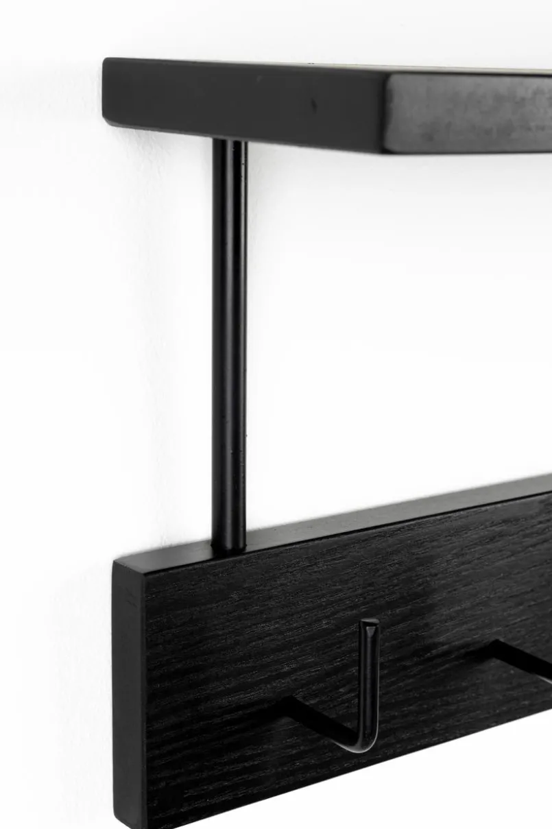 Zuiver Garderobenständer & -Haken-Wandgarderobe Joben Schwarz