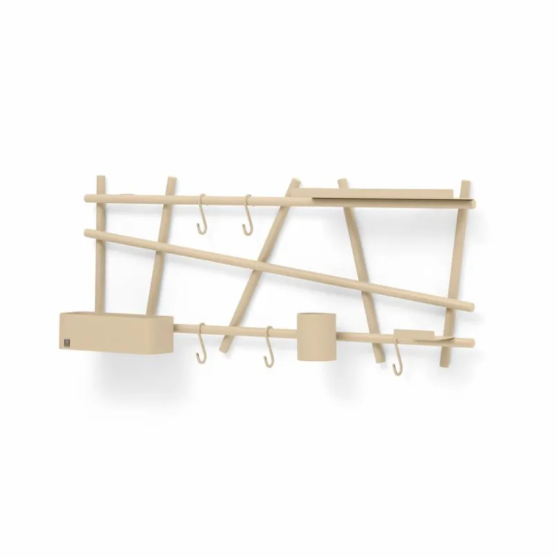Garderobenständer & -Haken|Musterring Wandgarderobe JustB! Kaschmir