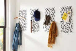 Garderobenständer & -Haken|Haku Wandgarderobe Melilla Anthrazit