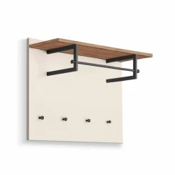 Garderobenständer & -Haken|Arredokit Wandgarderobe Milana Sand