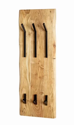 Garderobenständer & -Haken| Wandgarderobe Rivera Akazie
